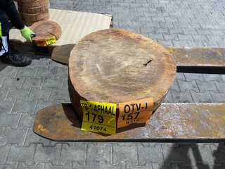 Rosewood Schijf, Dikte 60mm, Ø 400mm